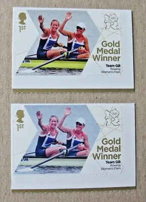 £85 • Buy ERROR -London 2012 Olympic Stamps -gold Medal Winners - Extreme Colours Error 