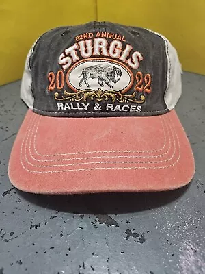 2022 Sturgis Motorcycle Rally & Races 82nd Annual Classic Hat NEW With Tags • $9.99