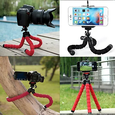£5.29 • Buy Universal Mini Octopus Tripod Stand Grip Mount Holder For Mobile Phone Camera UK