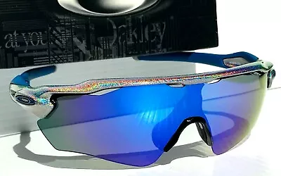 NEW Oakley RADAR EV Path HOLOGRAPHIC Polarized Galaxy Blue Mirror Sunglass 9208 • $168.88