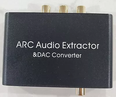 HDMI ARC Audio Extractor Digital DAC To RCA Coax SPDIF 3.5mm Converter Adapter • $24.99