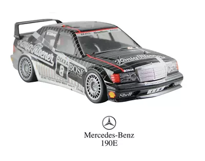 1:10 RC Clear Lexan Body KIT - Mercedes 190E With Extras + Konig Pilsener Livery • $56.93