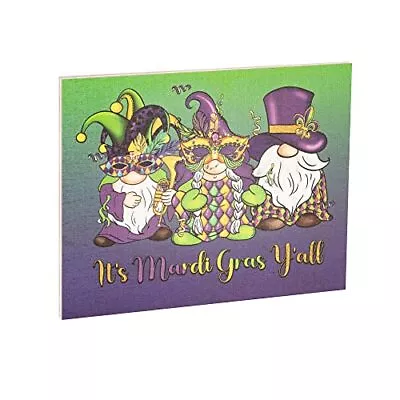 JennyGems Mardi Gras Decorations Mardi Gras Gnomes Mardi Gras Decor • £14.24