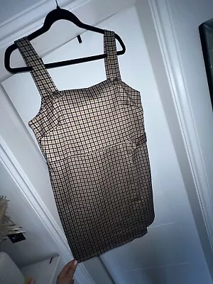 Tartan Pinafore Dress • £5