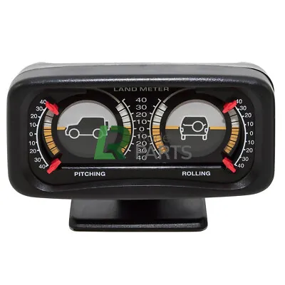 Off Road 4x4 Car New Double Incline Land Meter Inclinometer Dash Board Mounted • £23.95