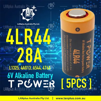 5x 4LR44 6V Battery Citronella Bark Dog Collar L1325 PX28A 28A A544 V34PX 476A • $5.97