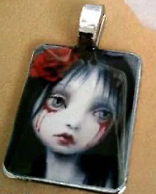 ROSE Girl Blood Series Mark Ryden ART Charm Pendant For Necklaces • $16