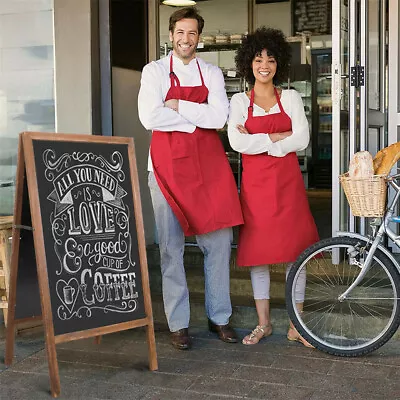 £38.98 • Buy A-Board Frame Pavement Sign Free Standing Floor Chalkboard Cafe Shop Pub Board