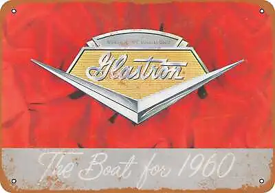 Metal Sign - 1960 Glastron Boats - Vintage Look Reproduction • $18.66