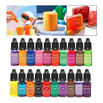 20x Candle 10ml Each Candle Liquid Concentrate For Painting • £13.14
