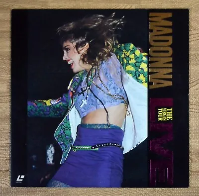 MADONNA /The Virgin Tour Live Laserdisc JAPAN LD 07JL-38105 • $15