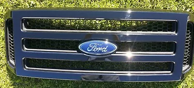 Ford High Gloss BLACK Grille CONVERSION 2005 2006 2007  F250 F350 F450 F550 • $329