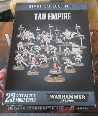 Games Workshop Warhammer 40k Start Collecting! Tau Empire NIB New Boxed Army GW • $400.43