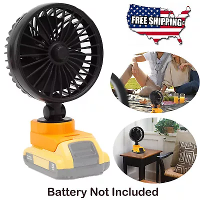 Outdoor Jobsite Fan For Dewalt 20V MAX Li-ion Battery Portable Mini Fan Cordless • $15.69