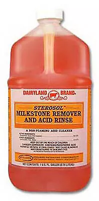 Dairyland Brand 1205267 Sterosol Milkstone Remover/Acid Rinse 1-Gal. - Quantity • $113.12