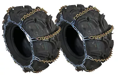 $85 • Buy 26 V Bar Atv Tire Snow Ice Chains 25x10x12 25x11-12 25 10 12 26x10-12 26 10 14