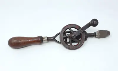 Antique MILLERS FALLS No. 85 Egg Beater Hand Drill Excellent Nice Handles • $29.95