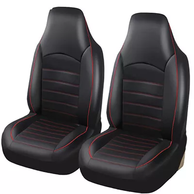 2pcs Front Row Car Interior AccessoriesSeat Cover Auto Bucket Seat Protector • $58.40