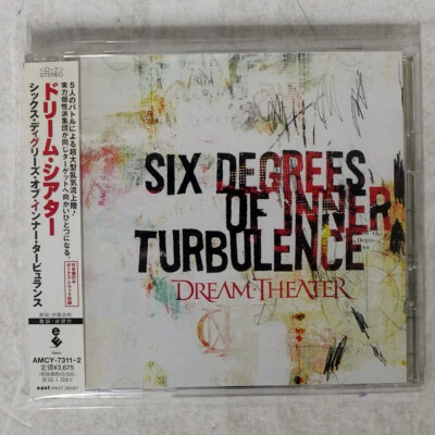 $3.99 • Buy Dream Theater Six Degrees Of Inner Turbulence Elektra Amcy7311 Japan Obi 2cd