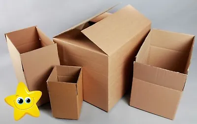 Quality Single Wall Postal Mailing Cardboard Boxes Packing - Multi Listing • £9.85