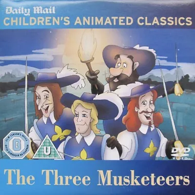 £1.24 • Buy The Three Musketeers Dvd Childrens Animated Classics 50 Mins