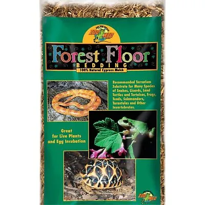 Zoo Med Forrest Floor Reptile Bedding All Natural Cypress Mulch 24-quart Bag • $34.89