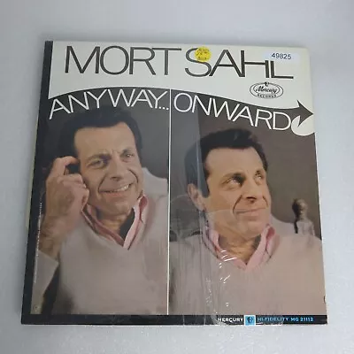 Mort Sahl Anyway Onward W/ Shrink LP Vinyl Record Album • $4.62