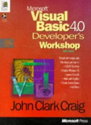 Microsoft Visual Basic 4.0 Developers Workshop (Microsoft Progra • $17.38