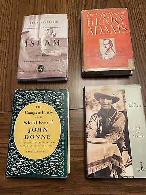 Modern Library - Lot Of 4 - Literature/Poetry/History • $12