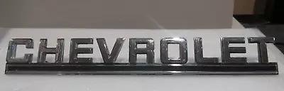 Vintage Chevrolet  73-92 Blazer Chevy Suburban Grill Emblem Name Badge Metal • $37.20