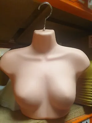 £17.99 • Buy New Skin  Female Hanging Half Body Top Bra Mannequin Display  With Metal Hook