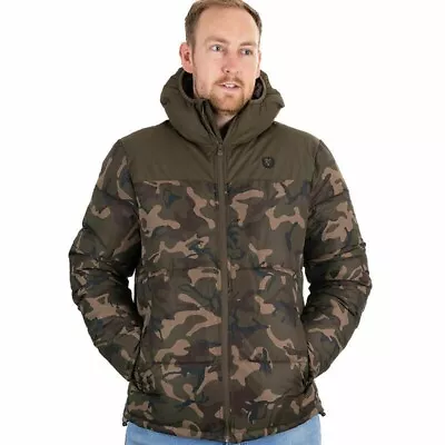 £82.50 • Buy Fox Camo Khaki RS Jacket Thermal Insulation Fishing ALL SIZES
