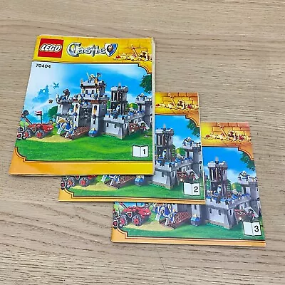 LEGO®  -  Castle - King's Castle - 70404 - INSTRUCTION BOOKLET ONLY • $45