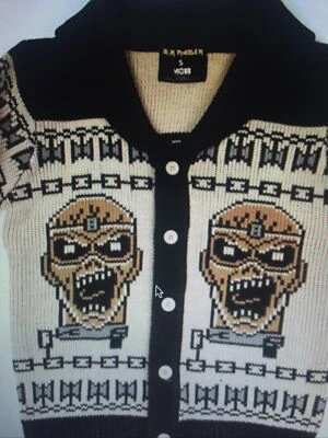 $149 • Buy Iron Maiden Ugly Christmas Sweater Eddie Soundhouse BOS 666