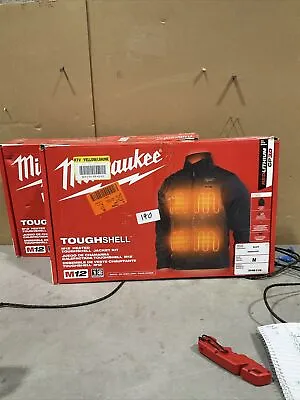 Milwaukee Jacket 204B-21M M12 Heated Toughshell Jacket Kit - Black Medium • $119.66