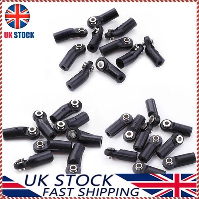£5.99 • Buy 10pcs Ball Joint RC Car Parts M4 Link Tie Rod End Linkage Pull Rod For Axial Scx