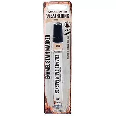 Testors Mud Model Master Enamel Stain Weathering Markers 1/3oz 9.9mL 342894 • $12.33