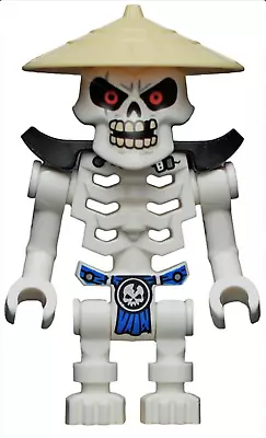 Lego Skulkin Minifigure 71753 71730 Ninjago White Skeleton Sword Spooky Boo • $12.60