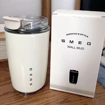 320ml Smeg Thermos Coffee Mug Stainless Steel Travel Mug Water Bottle Insulated • $29.68