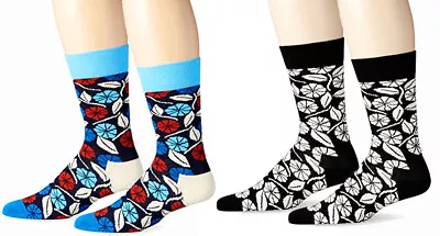 Happy Socks Multi Pack Colorful Fun Patterned Crew Socks For Men And Women RR • $9.99