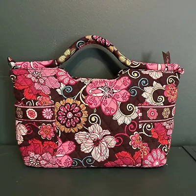 Vera Bradley Mod Floral Pink Handbag W/ Zipper • $19