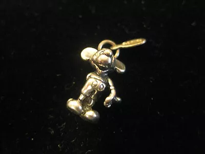 Sterling Silver Mickey Mouse Charm • $24.92