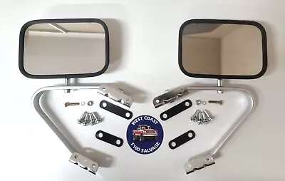 Ford F100 73-80 Chrome Metal Mirrors F250 F350 • $444.85