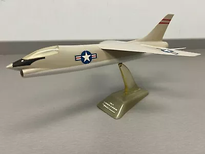 1957 F8U-1 Crusader Fighter Jet Factory Desk Model Chance Vought Aircraft • $465