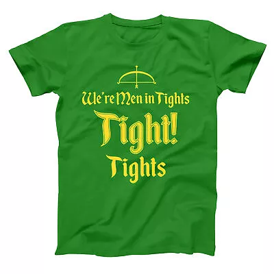 We're Men In Tights Tight Tights  Funny Irish Humor Green Basic Men's T-Shirt • $24