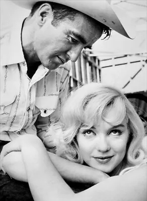 Marilyn Monroe - Montgomery Clift - The Misfits - Movie Still Poster • $9.99