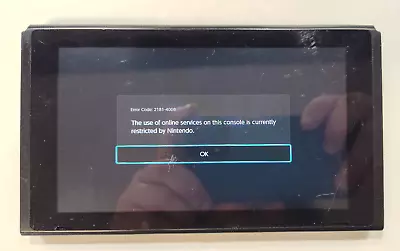 Nintendo Switch Console Tablet Only (HAC-001) ERROR AS-IS NO ONLINE *READ* • $65