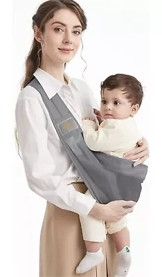 Mumgaroo Baby Sling Adjustable Baby Carrier Breathable Baby Sling Carrier  • £14.20