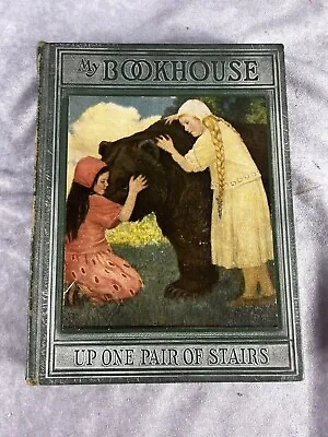 Vintage 1928 My Bookhouse Vol.2 Up One Pair Of Stairs Short Stories & Poems Book • $22.50