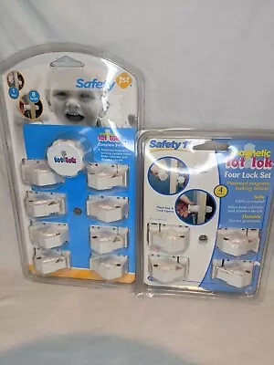 Safety 1st Magnetic Tot Lok Set Of 12 And 1 Magnet Made In The USA • $29.95